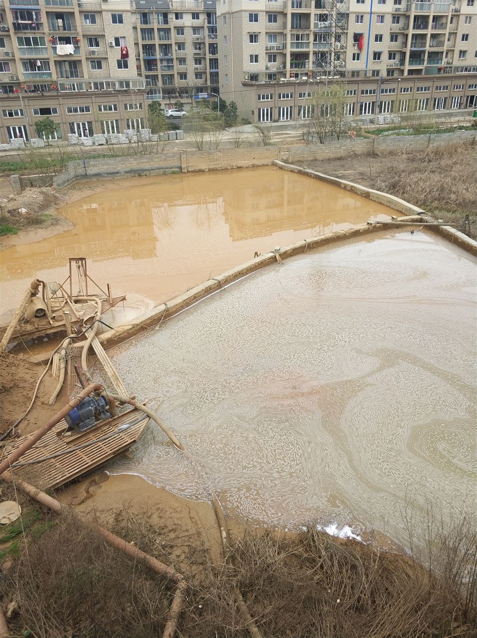 宝应沉淀池淤泥清理-厂区废水池淤泥清淤